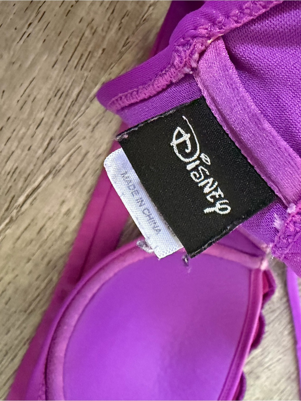Disney Fuchsia Shell-Style Bikini Top - Picture 2 of 3